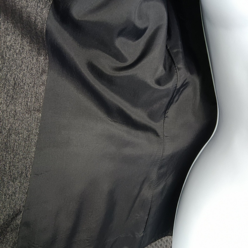 Antonio Melani Women's Suit Set Jacket Skirt Herringbone Metallic Size 4 - Picture 6 of 16